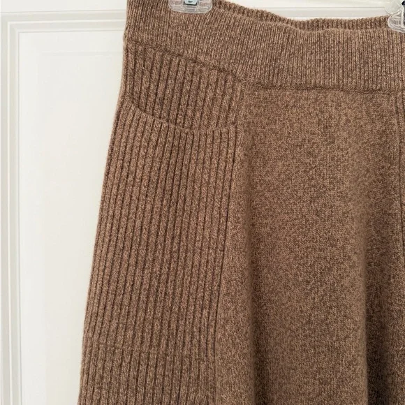 ME+EM merino cashmere a-line skirt